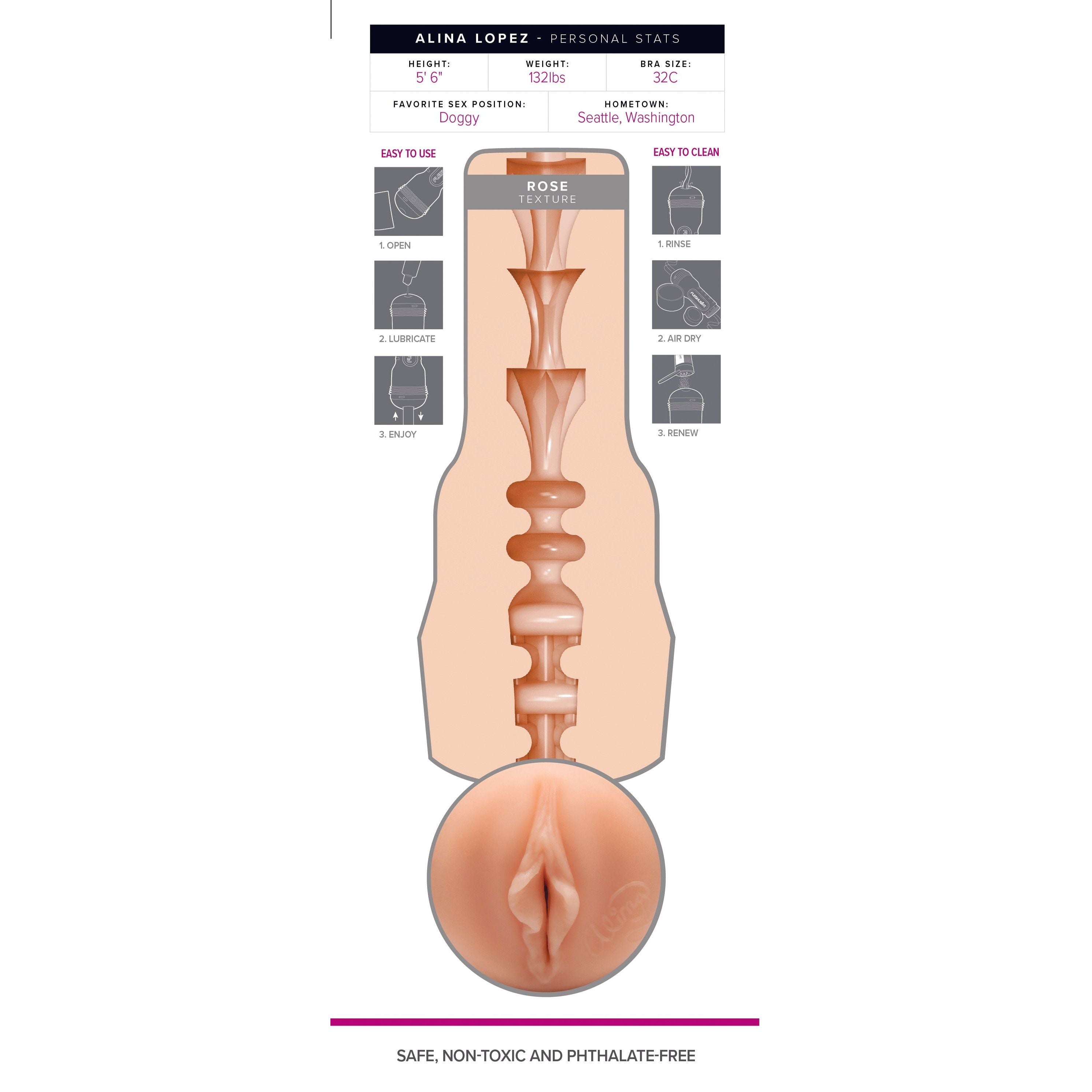 Fleshlight Girls - Alina Lopez | Rose