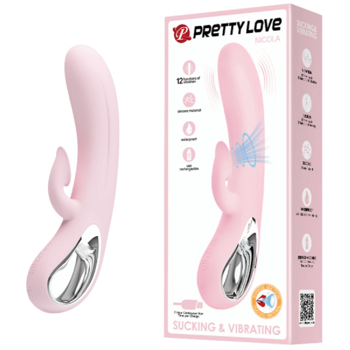 Pretty Love – Romance Nicola | Dual Stimulation Vibrator
