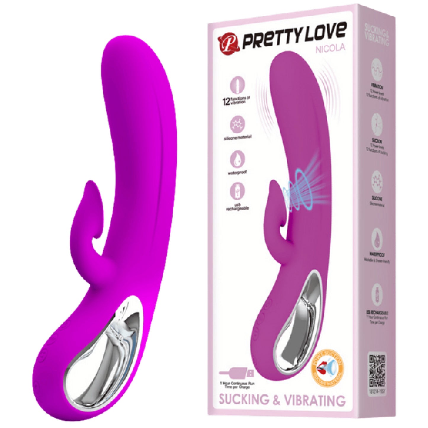 Pretty Love – Romance Nicola | Dual Stimulation Vibrator