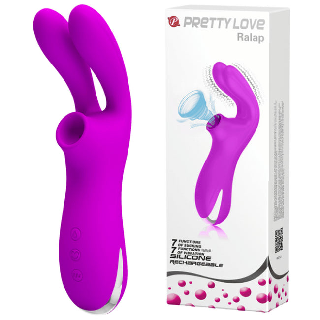 Pretty Love - Ralap Sucking and Vibration | Dual Action Vibrator