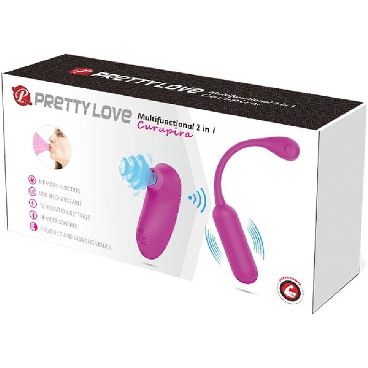 Pretty Love – Multifunctional 2 In 1 Sucking and Blowing | Vibrator & Suction Set