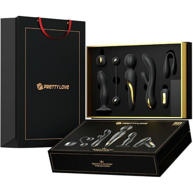 Pretty Love - Mini Queen’s Luxury Collection 18k Gold Plated | Premium Adult Toy Set