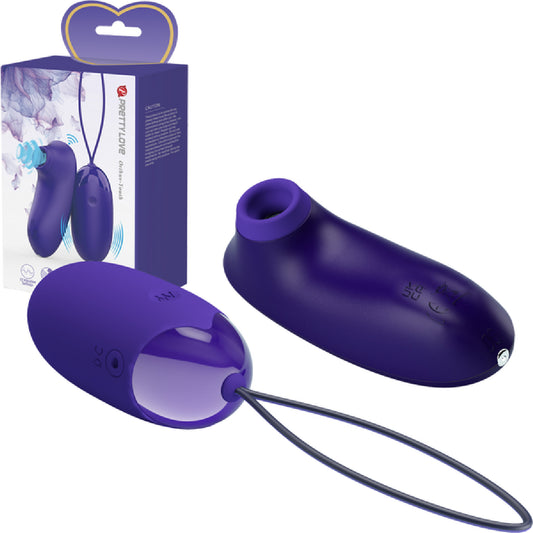 Pretty Love - Orthus | 2-in-1 Vibrating Egg & Air Pulse Stimulator