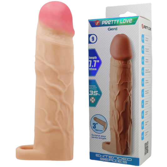 Pretty Love - Extended Series Gerd 7.7" | Penis Extension Sleeve