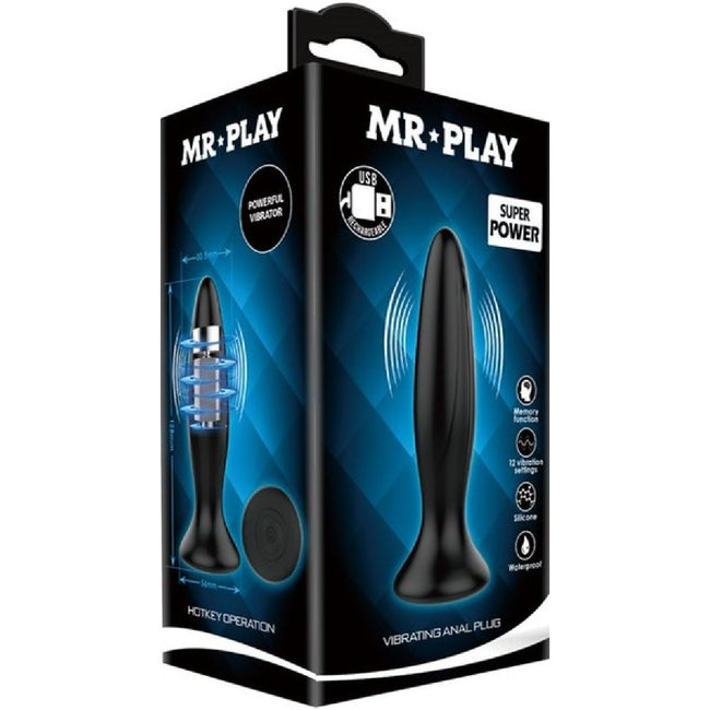 Pretty Love – Mr Play Vibrating Anal Plug | Rechargeable Butt Plug