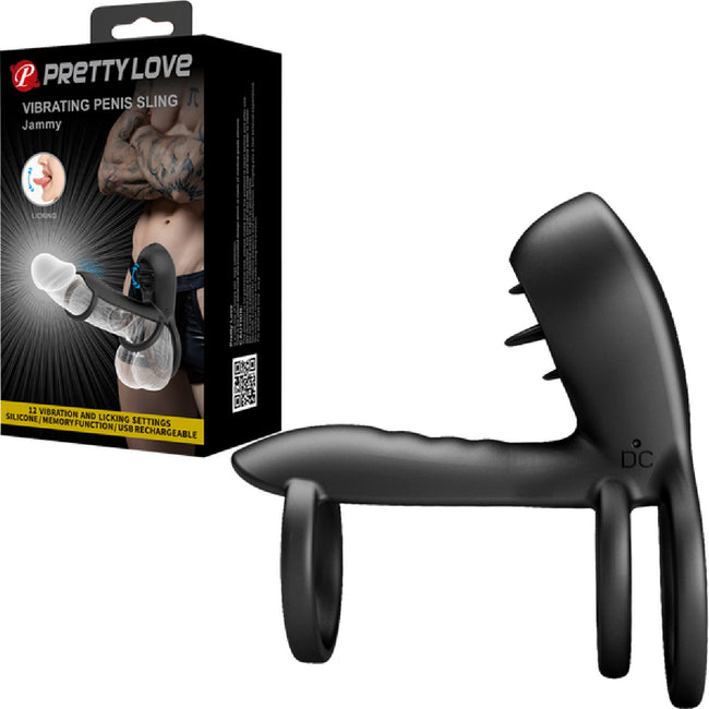 Pretty Love – Jammy | Vibrating Penis Sling