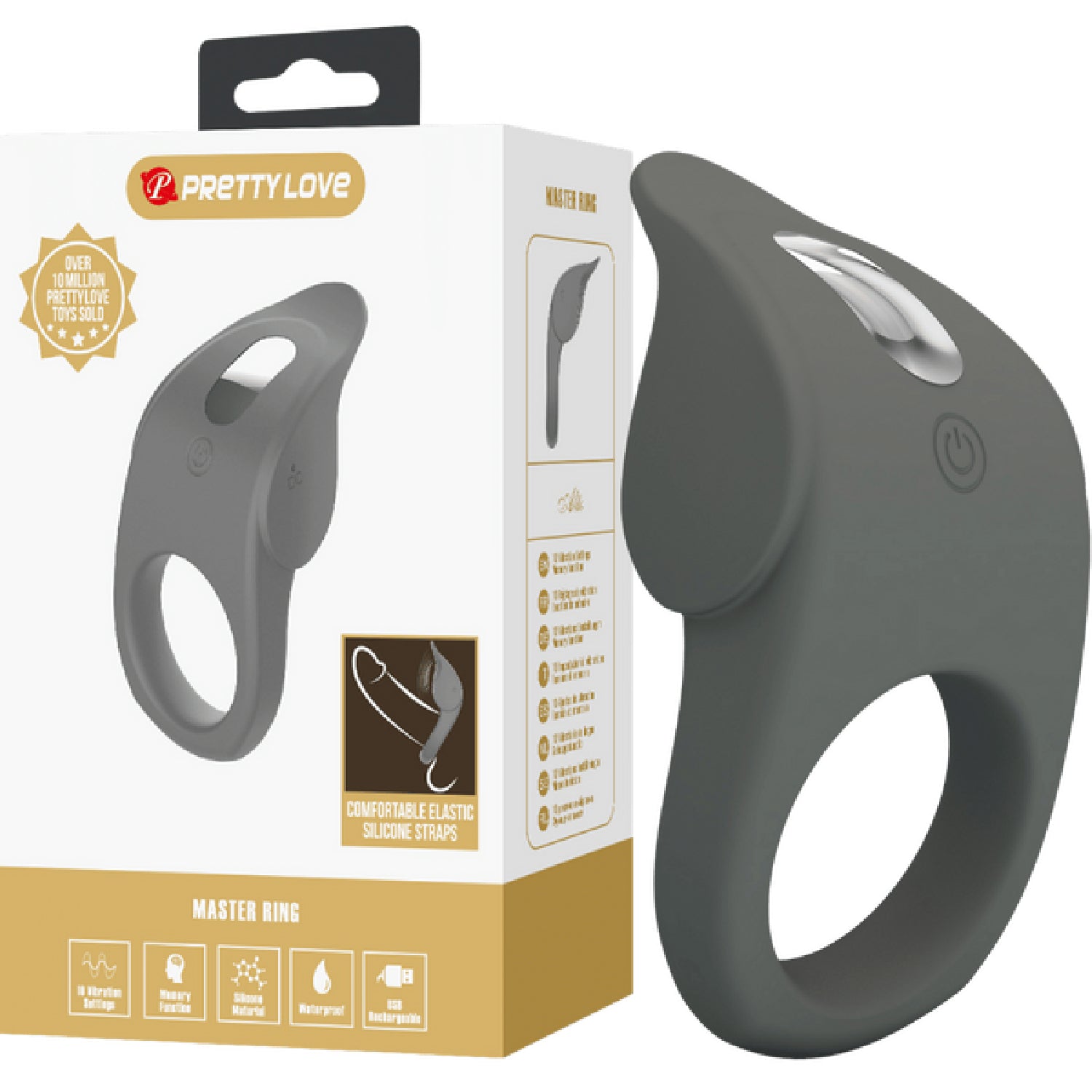 Pretty Love - Master Ring Alto | Vibrating Cock Ring