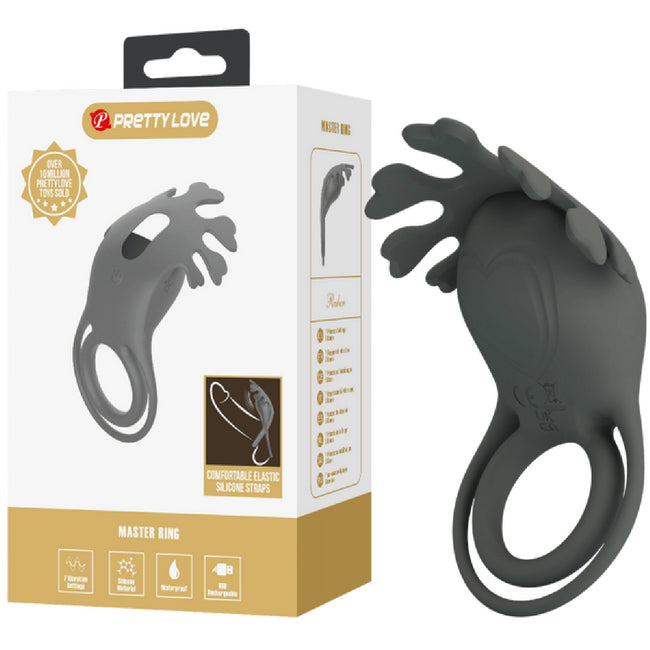 Pretty Love - Master Ring Ruben | Vibrating Cock & Ball Ring