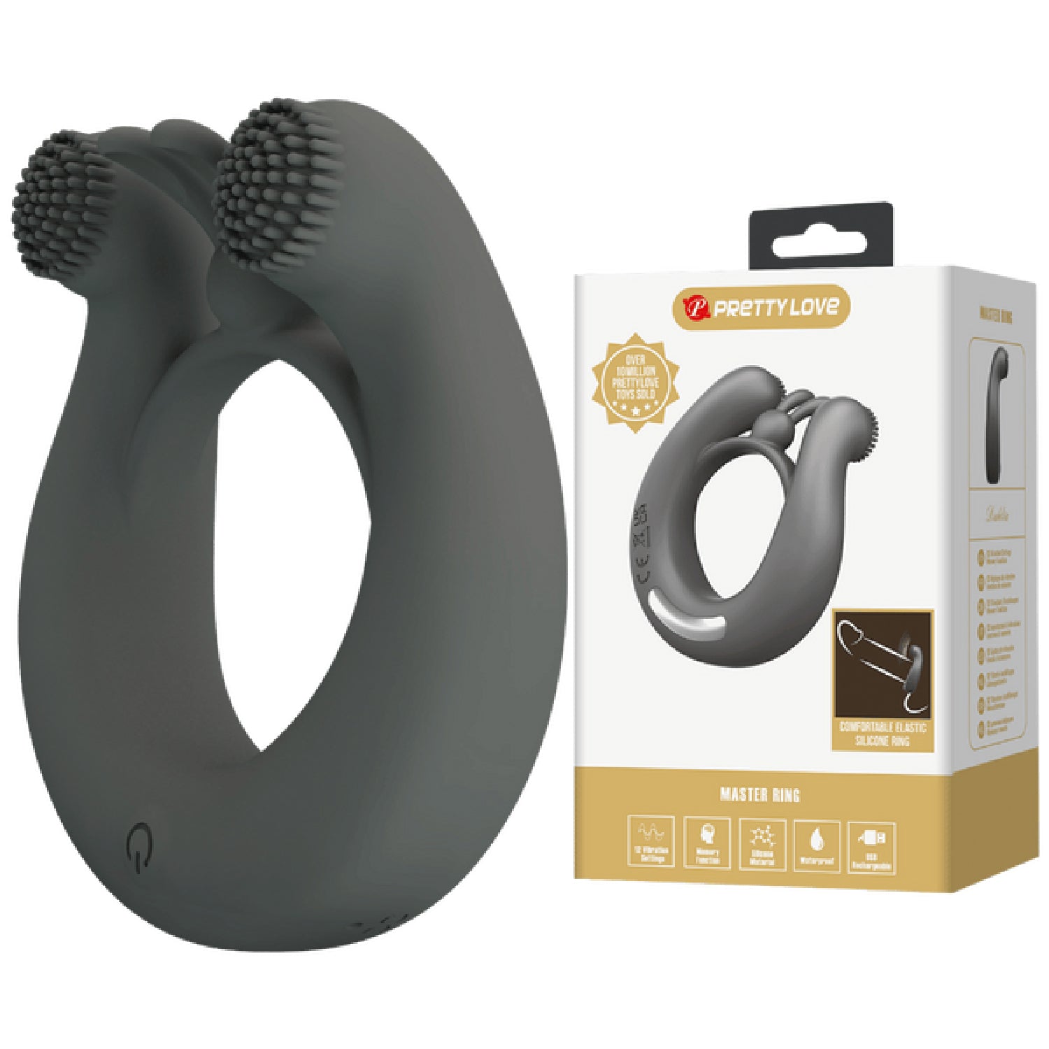 Pretty Love - Master Ring Dahlia | Vibrating Cock Ring