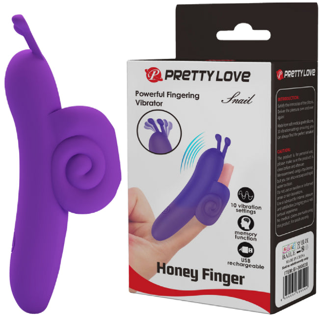 Pretty Love - Honey Finger Snail | Powerful Fingering Vibrator