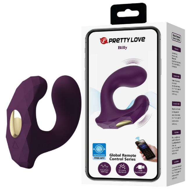 Pretty Love - Global Remote Control Series Billy | App-Control Dual Stimulator