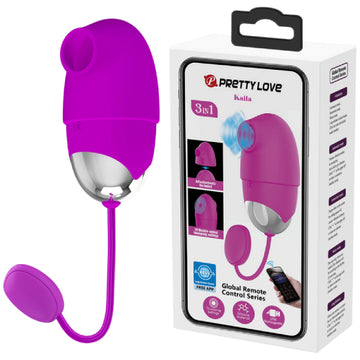 Pretty Love - Global Remote Control Series Kaila 3-in-1 | App Control Vibrating Egg