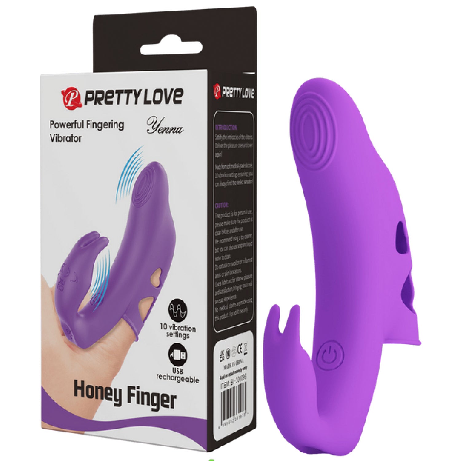 Pretty Love - Honey Finger Yenna | Powerful Fingering Vibrator