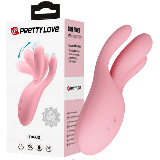 Pretty Love - Super Power Diego | Fingering Vibrator