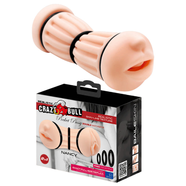 Pretty Love – Crazy Bull Nancy Pocket Pussy | Double Masturbator