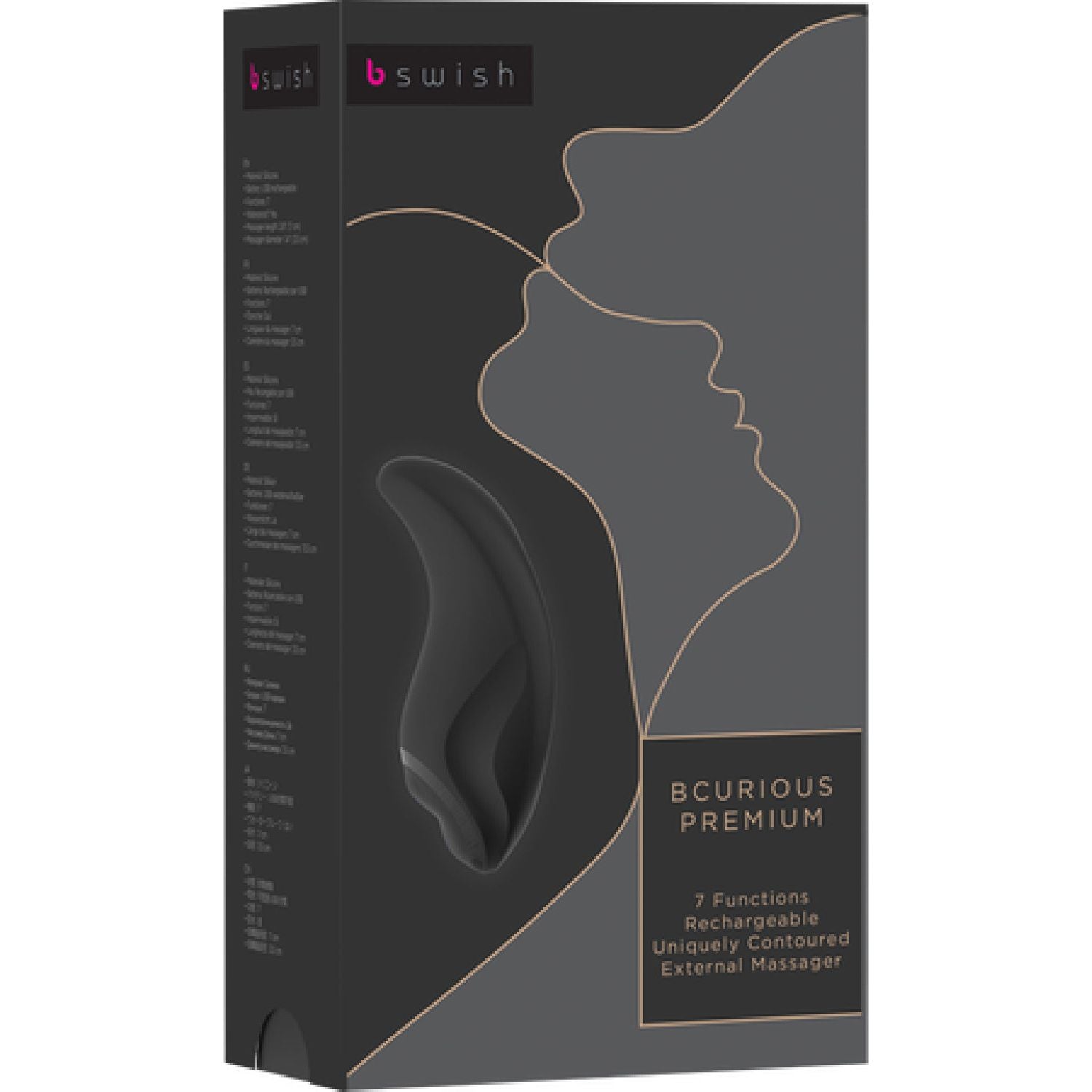 B Swish - Bcurious Premium | Unique Curved Massager