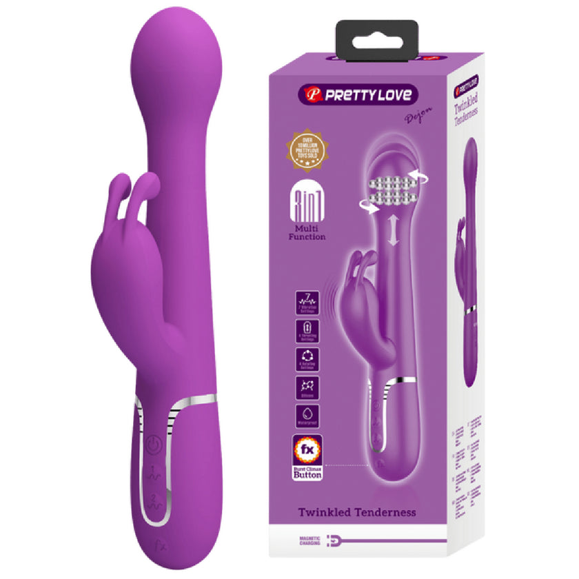 Pretty Love - Twinkled Tenderness Dejon 3in1 | Multi-function Vibrator