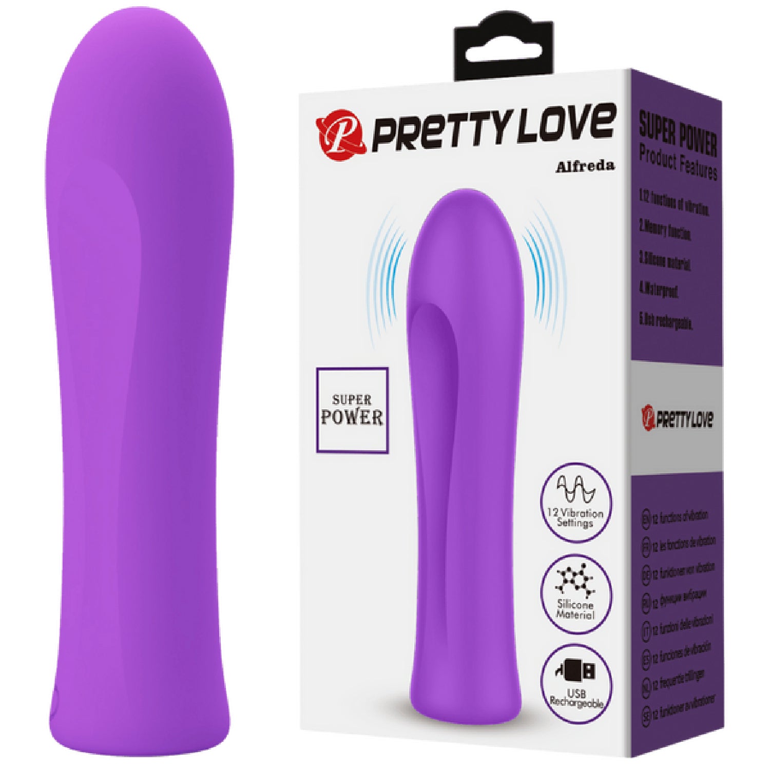 Pretty Love – Alfreda | Rechargeable Bullet