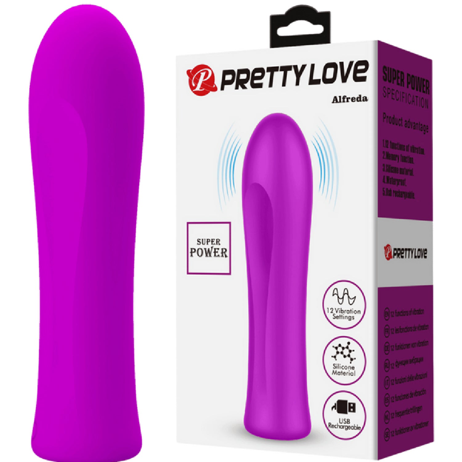Pretty Love – Alfreda | Rechargeable Bullet