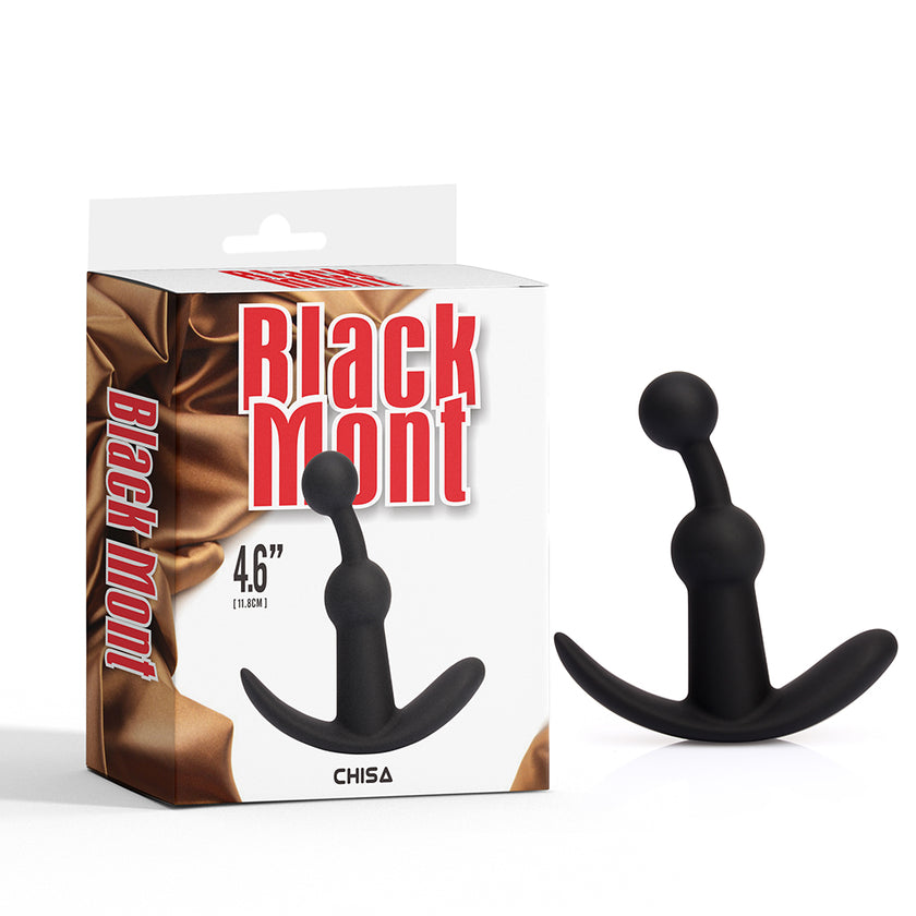 Black Mont - Playful Beaded Anal Vibrator | 4.6 Inches