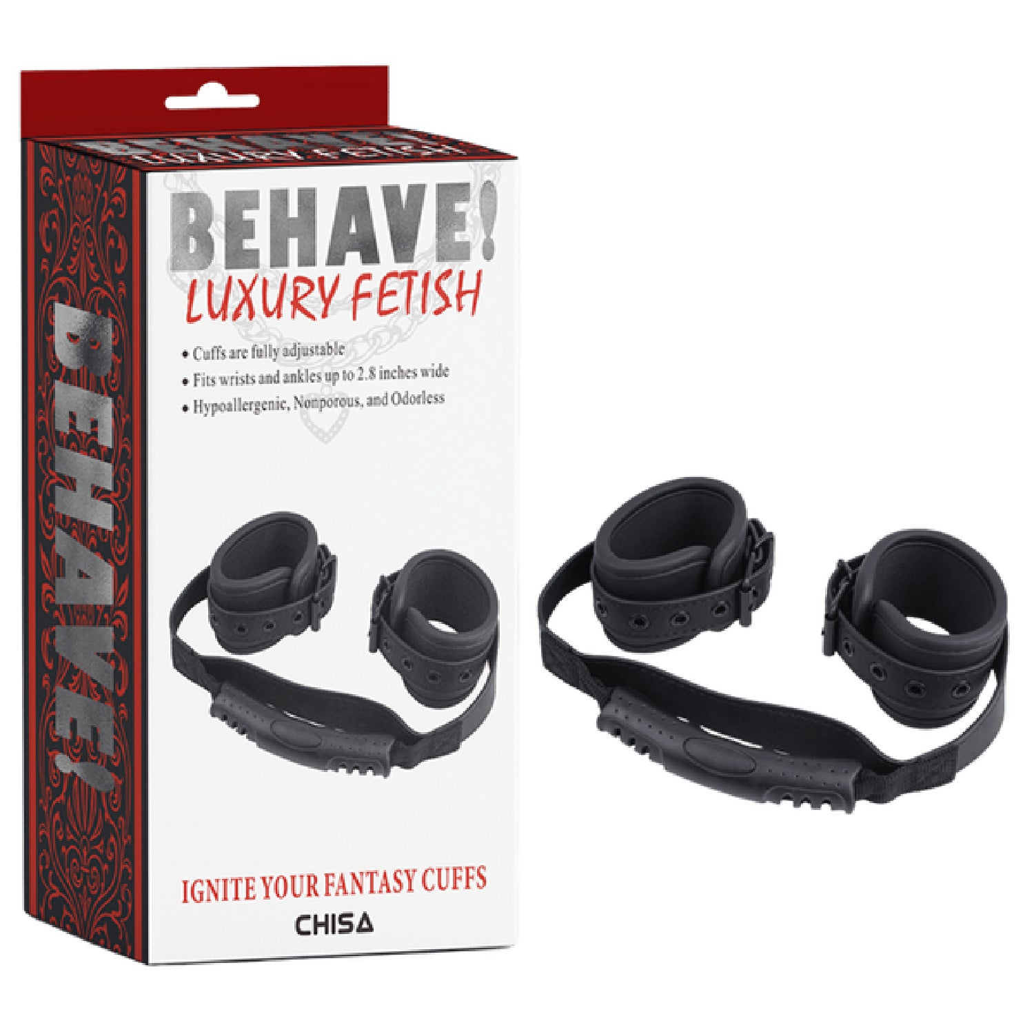 Chisa – Behave Luxury Fetish Ignite Your Fantasy Cuffs | Fetish Restraints