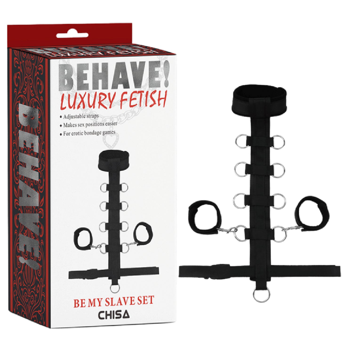 Chisa – Behave Luxury Fetish Be My Slave Set | Adjustable Restraint