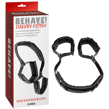 Chisa – Behave Luxury Fetish Open Wide Restraints | Restraints