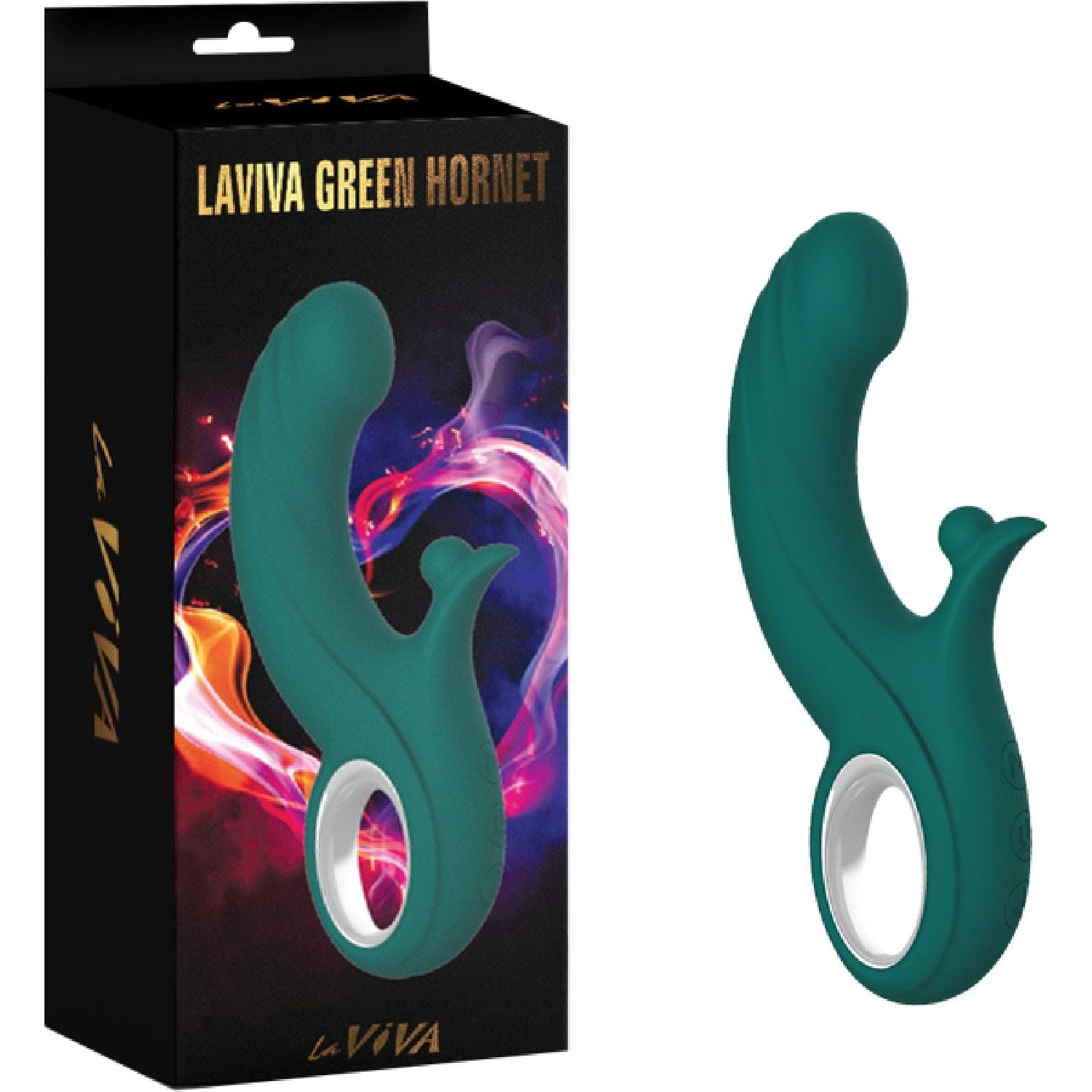 Laviva - Green Hornet | Rechargeable Thrusting Vibrator