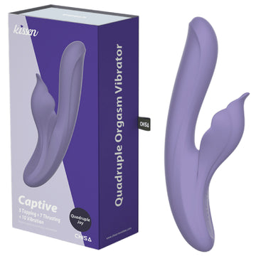 Chisa - Kissen Captive | Thrusting & Tapping Vibrator