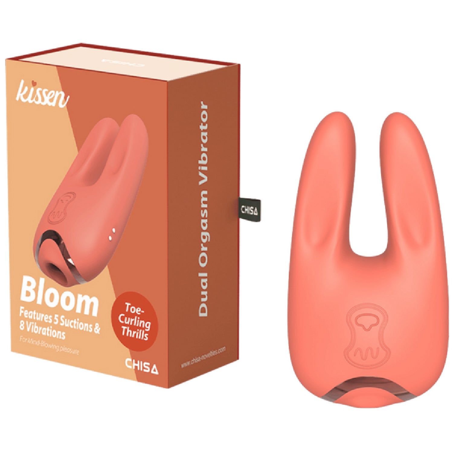 Chisa- Kissen Bloom | Suction & Vibration Stimulator