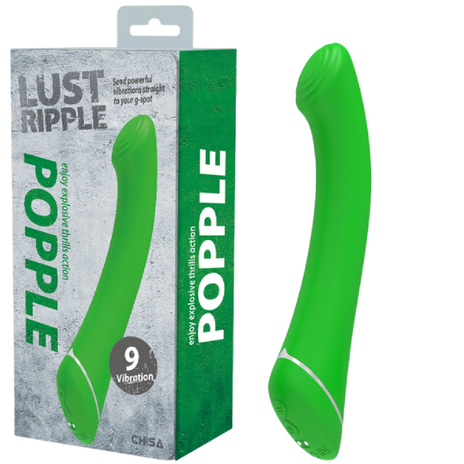 Chisa – Lust Ripple Popple | Rechargeable Vibrator