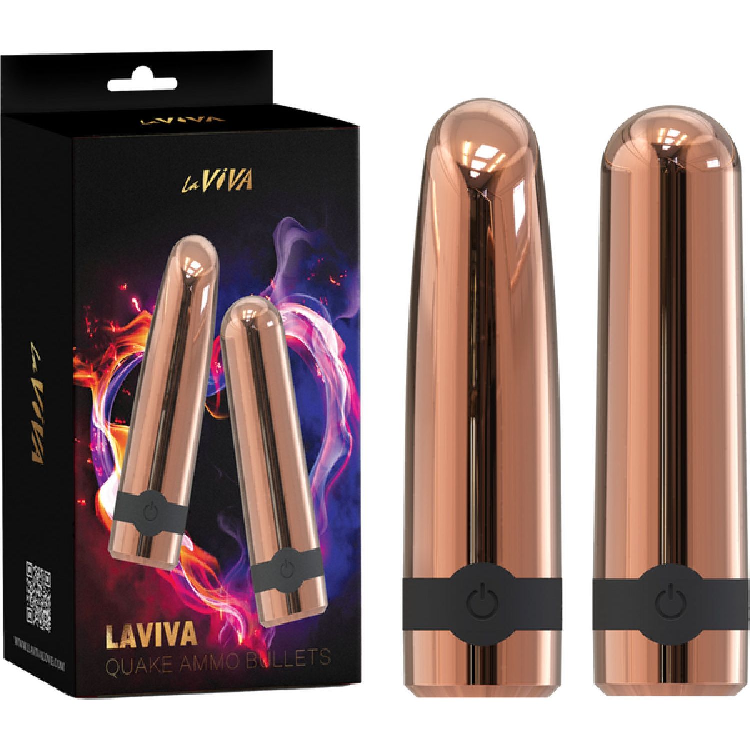 Laviva - Quake Ammo Bullets | Rechargeable Bullet Twin Pack
