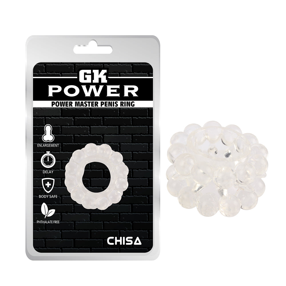 GK Power - Power Master Penis Ring | Clear