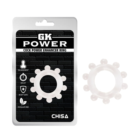 GK Power - Cock Power Enhancer Ring | Clear