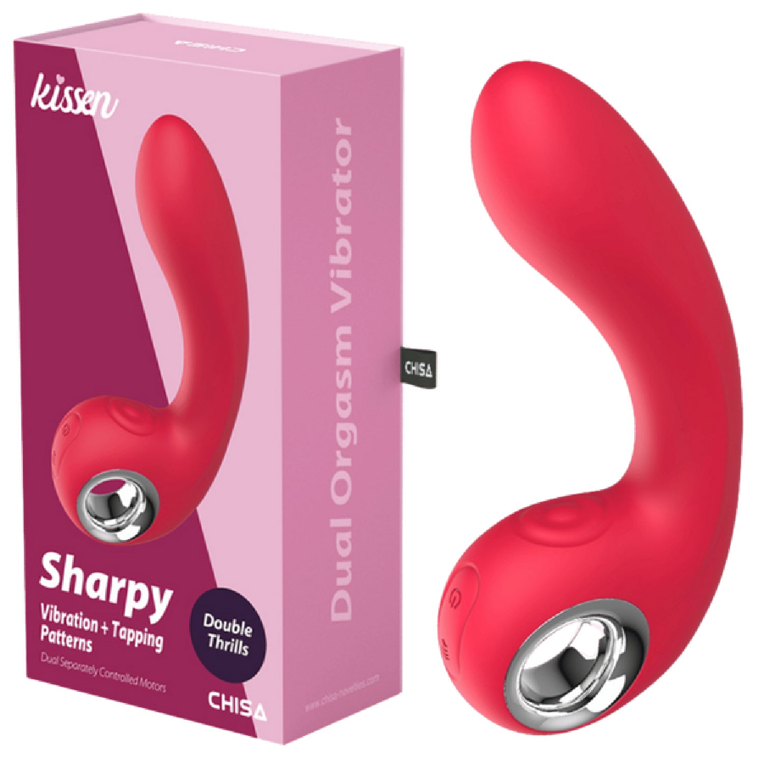 Chisa - Kissen Sharpy | Dual Stimulating Vibrator
