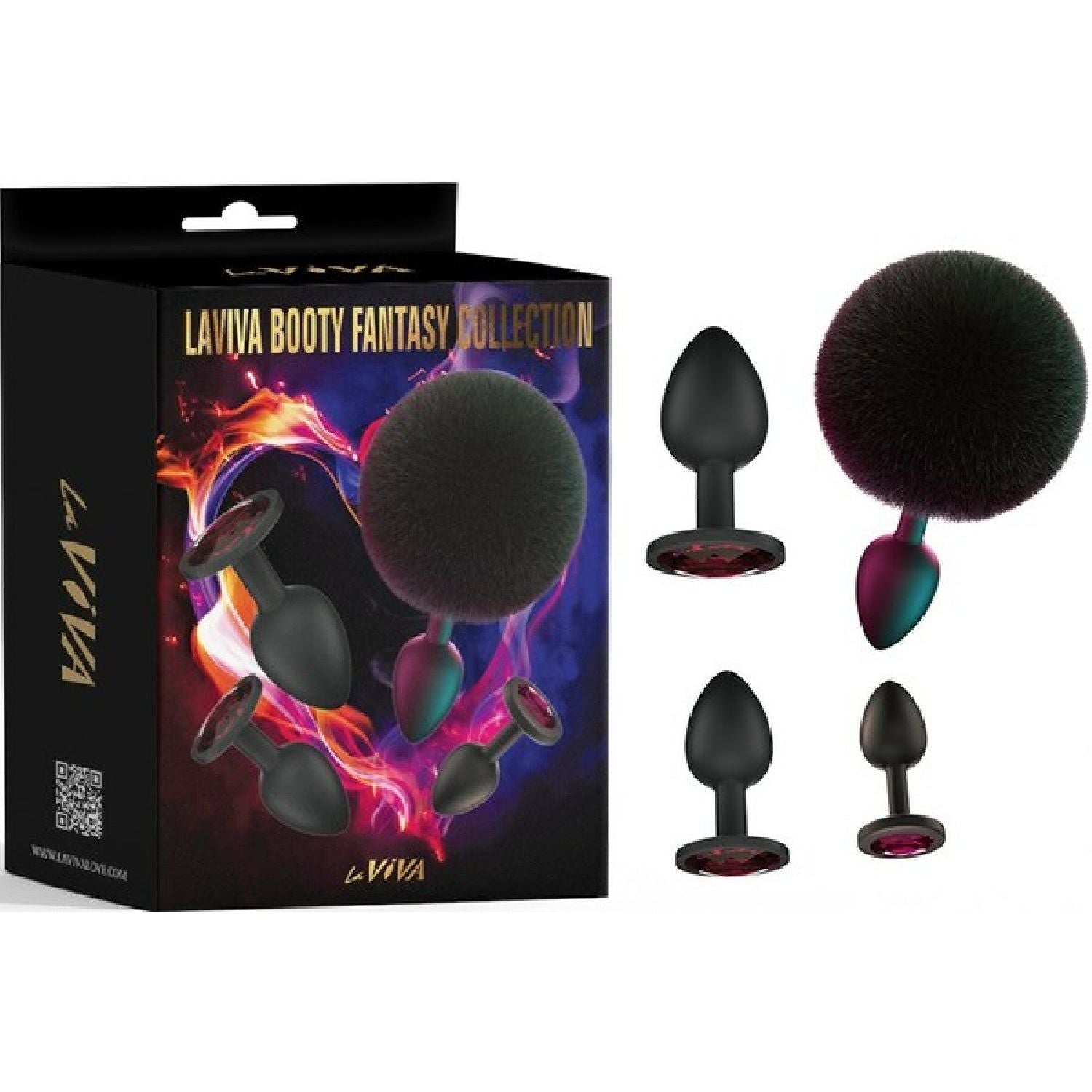 Laviva – Booty Fantasy Collection 4 Piece | Butt Plug Set