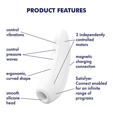 Satisfyer – Curvy 1+ | App-Controlled Clitoral Stimulator