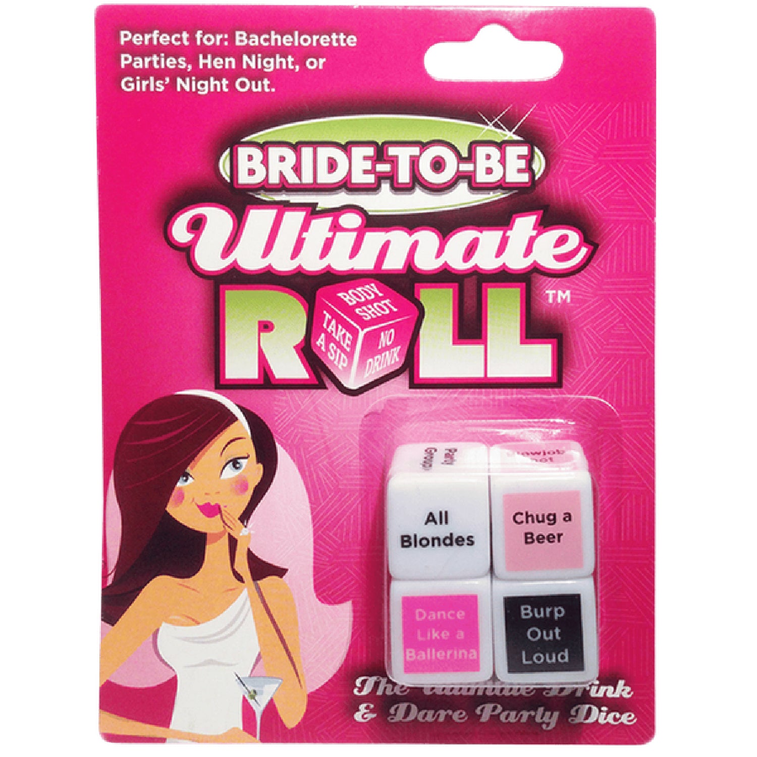 Ball & Chain - Bride-to-Be Ultimate Roll Dice | Adult Party Dice Game