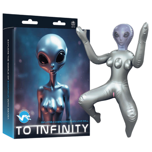 Excellent Power – To Infinity Inflatable 3-Breasted Alien Love Doll (Ozara Doggy Style) | Inflatable Love Doll