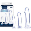 Excellent Power –  Ice Crystals Collection Triple Lover 3 in 1 Training Kit | Dildo Training Set