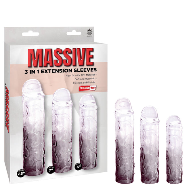 Excellent Power – Massive 3-in-1 Extension Sleeves | Sleeve Set