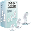 Excellent Power - Black Axinite 3-In-1 Anal Plug Kit Set | Anal Plug Kit