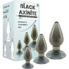 Excellent Power - Black Axinite 3-In-1 Anal Plug Kit Set | Anal Plug Kit