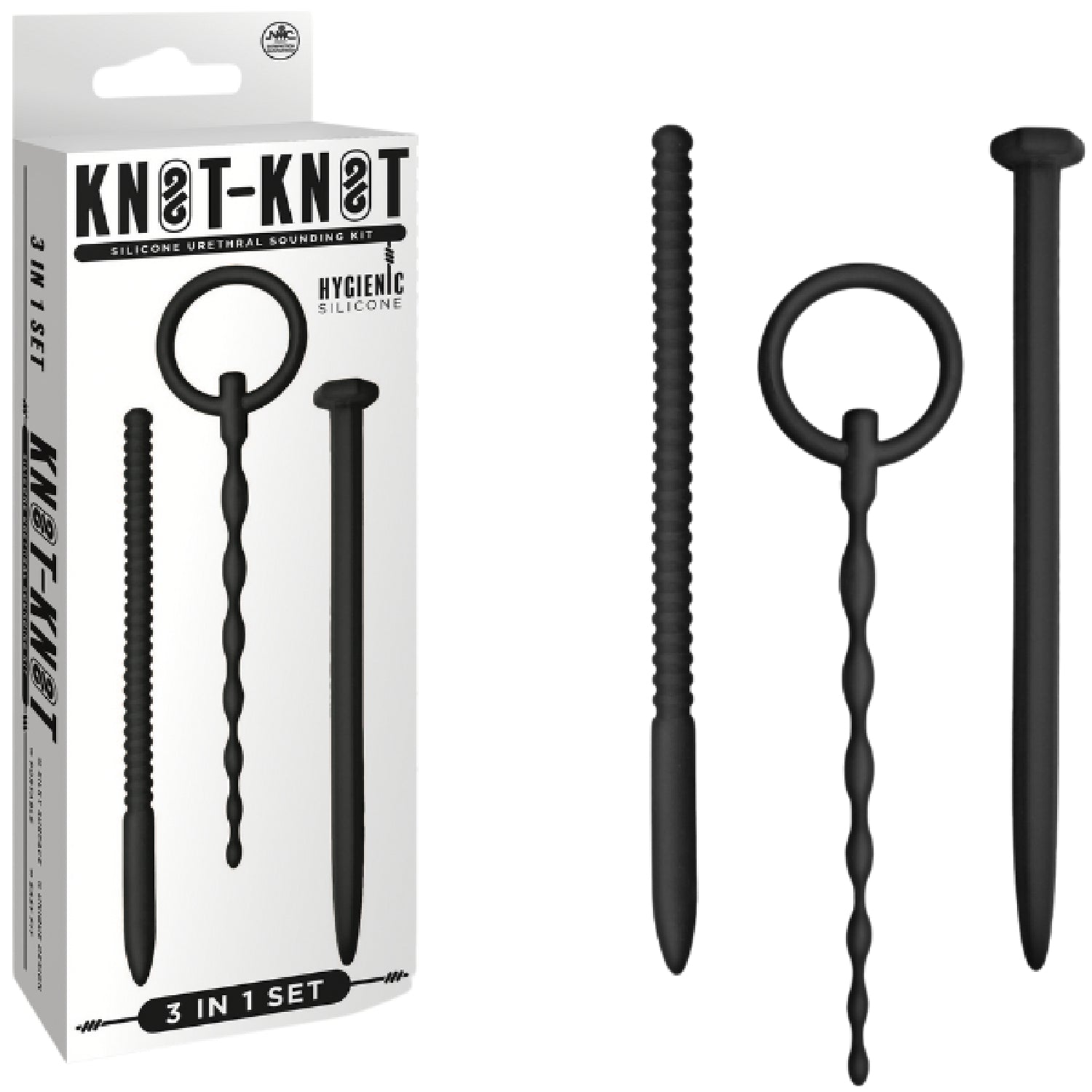 Excellent Power – Knot-Knot Series 3-in-1 | Silicone Urethral Sounding Kits