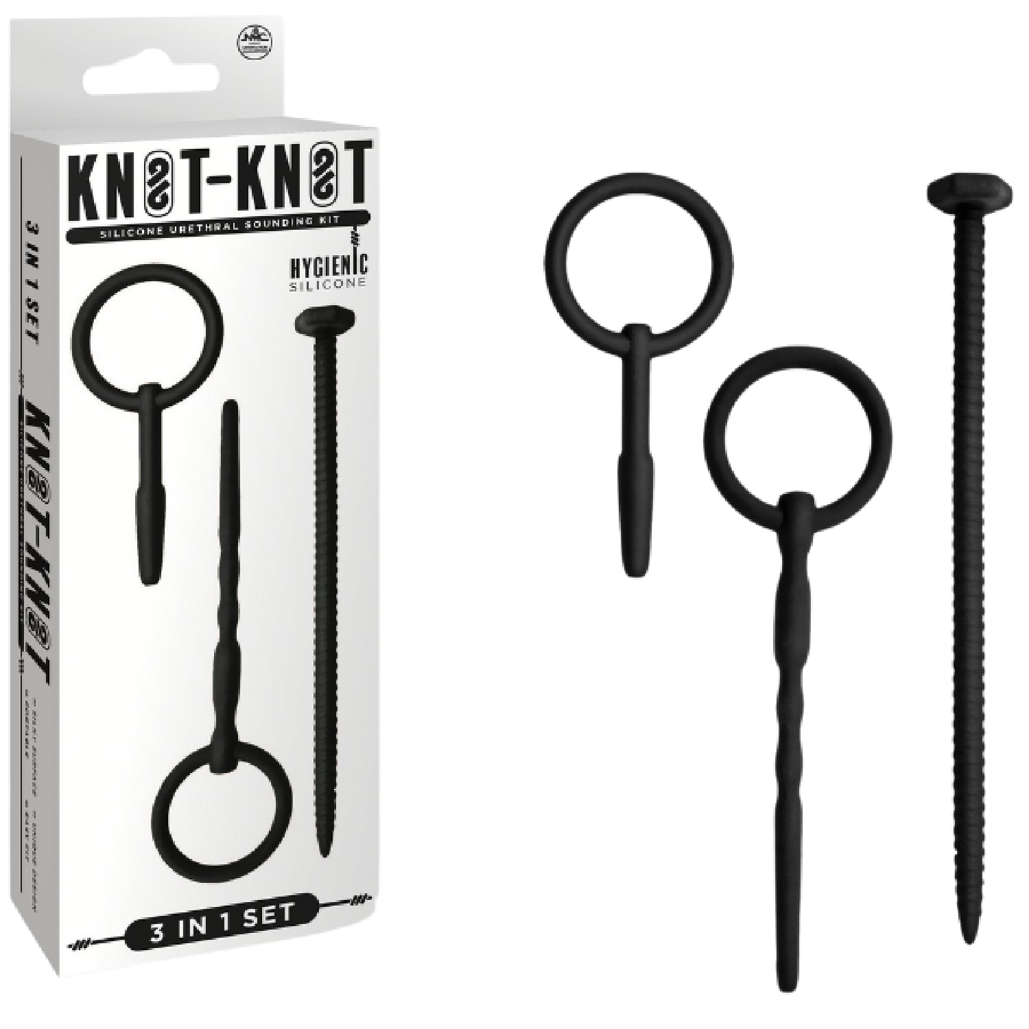 Excellent Power – Knot-Knot Series 3-in-1 | Silicone Urethral Sounding Kits