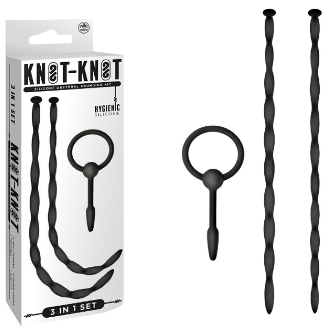 Excellent Power – Knot-Knot Series 3-in-1 | Silicone Urethral Sounding Kits
