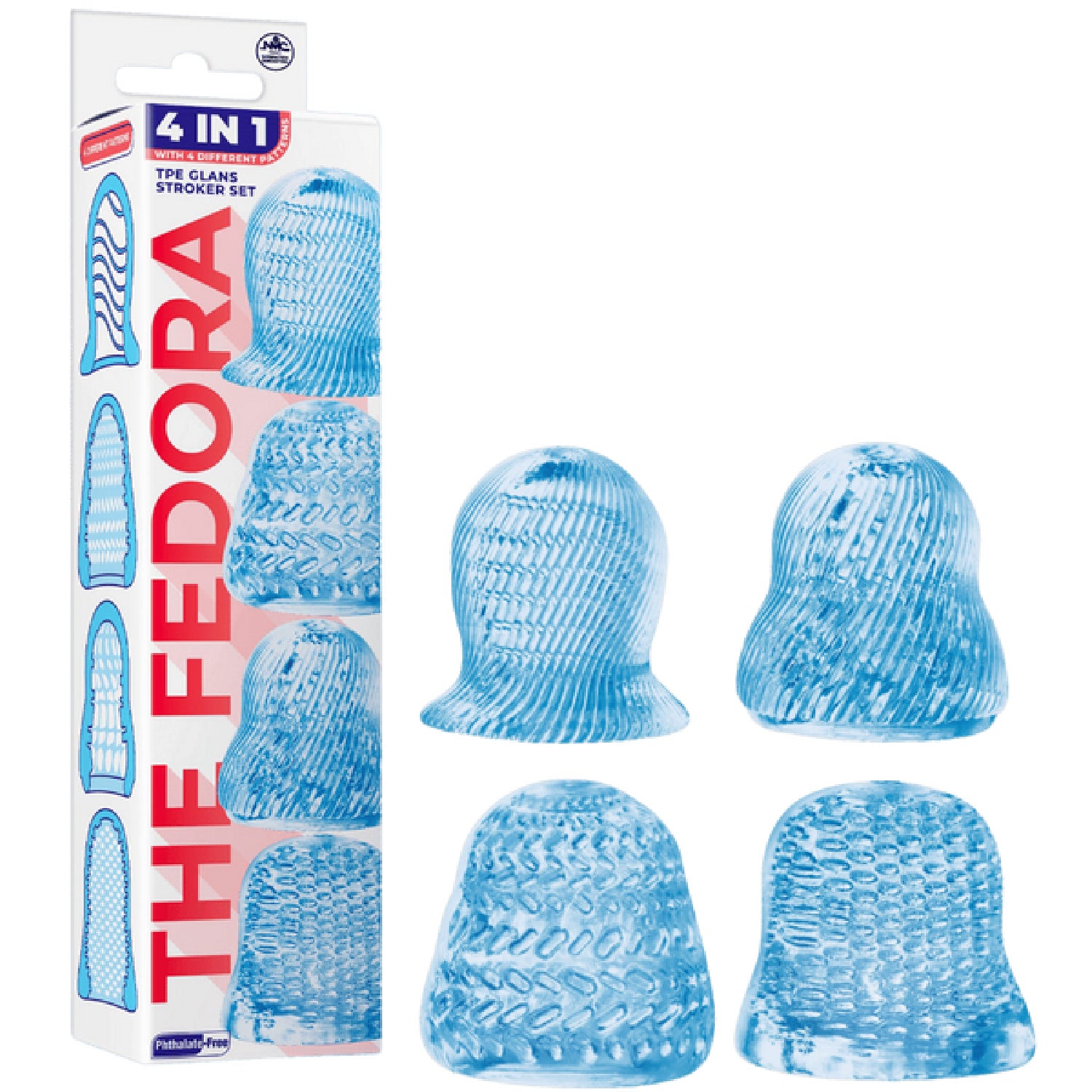 Excellent Power – The Fedora 4 in 1 Glans Stroker Set | Male Masturbator Set