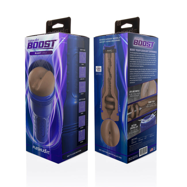 Fleshlight - Boost Blast Female | Medium Dark Flesh