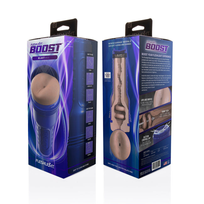 Fleshlight - Boost Blast Male | Light Medium Flesh
