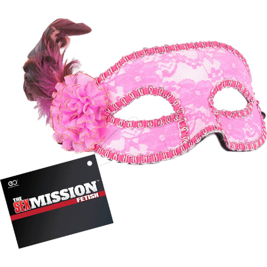Excellent Power - The Sex Mission Fetish | Feathered Masquerade Mask